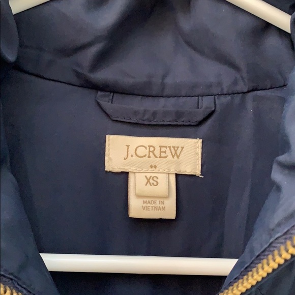 J. Crew Navy Quilted Vest - Picture 3 of 3